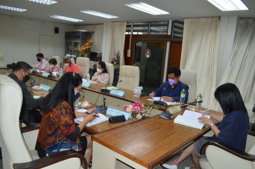 การประชุมคณะกรรมการจริยธรรมการวิจัยในมนุษย์ มหาวิทยาลัยราชภัฏธนบุรี ครั้งที่ 1/2565